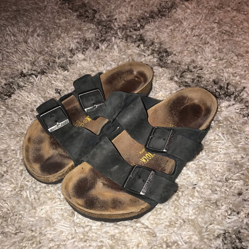 Birkenstock Arizona Black Oiled Leather